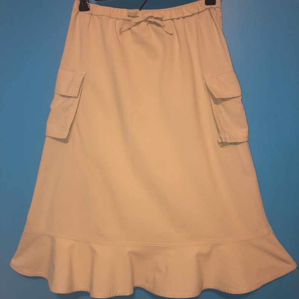 Vintage Mary-Kate And Ashley Girls Khaki Skirt